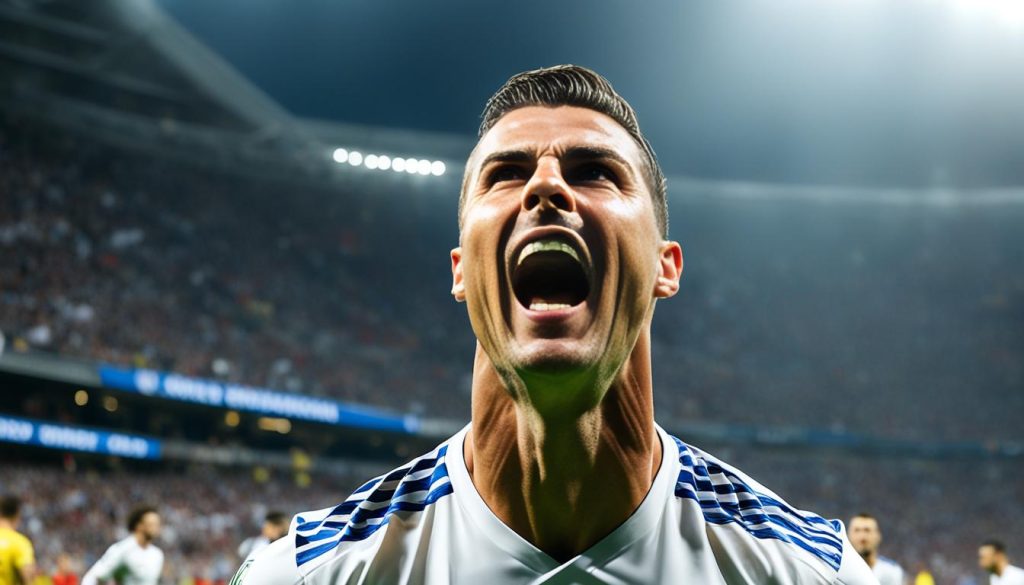 Cristiano Ronaldo, professional footballer